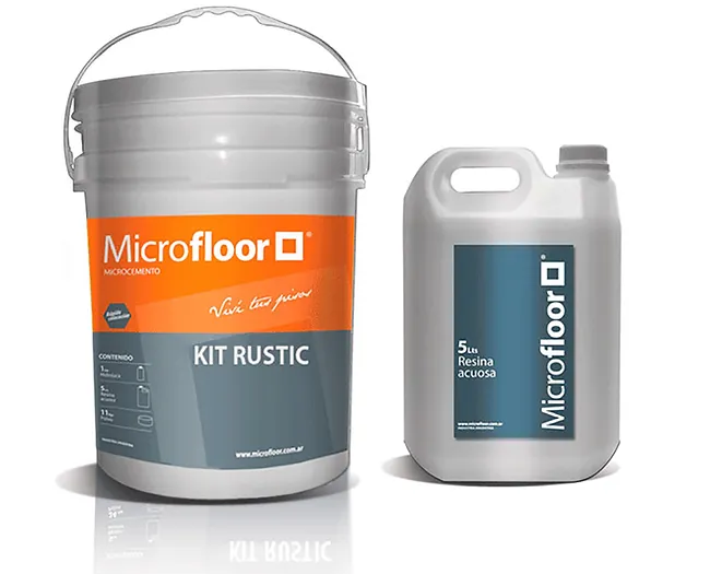 KIT MICROCEMENTO RUSTIC 26 KG